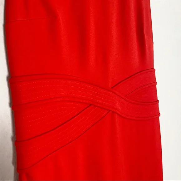 Diane von Furstenberg Evita sleeveless Sundried  Tomato red dress size 6 - Picture 4 of 9